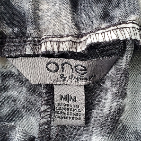 One By Chapter One Joggers Pants Women's Size Medium 28-36x26 Tie Dye Workout - Picture 9 of 9